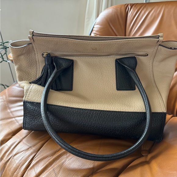 Kate Spade Black and Cream Tote Bag - Picture 4 of 5